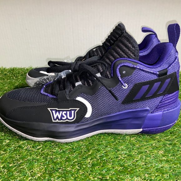 Adidas Dame 7 Weber State Sample WSU Mens Size 12.5 Basketball Shoes GX1684 NEW main image 9